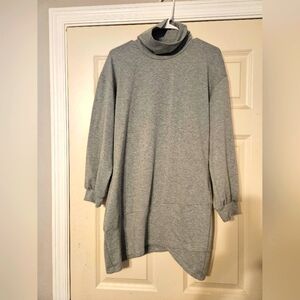 Cowl Neck Long Sweater